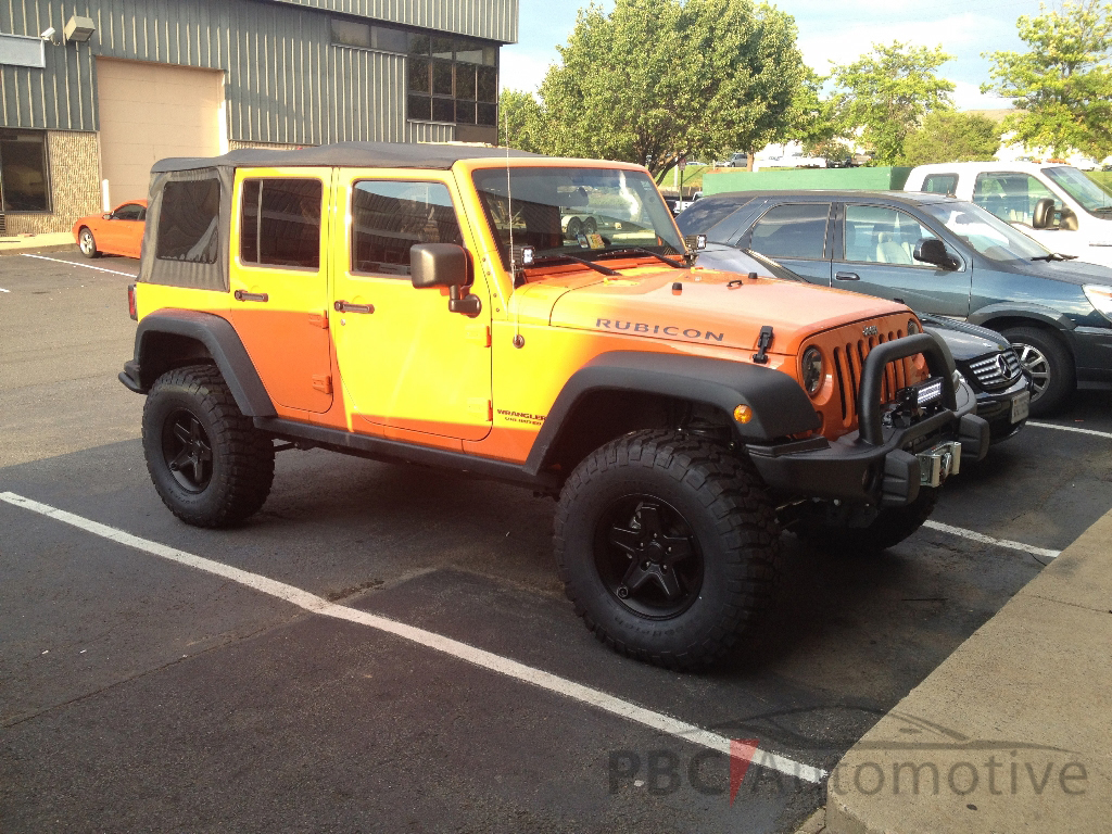 Jeep Lift Kit Install